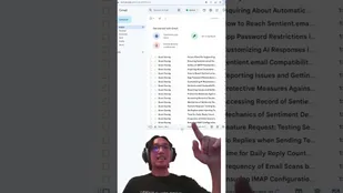 Sentient.email Autonomous Email Reply Demo